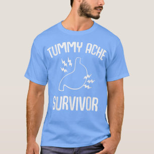 Camiseta Superviviente de Tummy Ache Stomachache IBS Hombre
