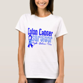 Camiseta Superviviente del cáncer de colon