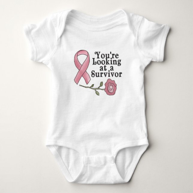 Camiseta Superviviente del cáncer de pecho (Anverso)