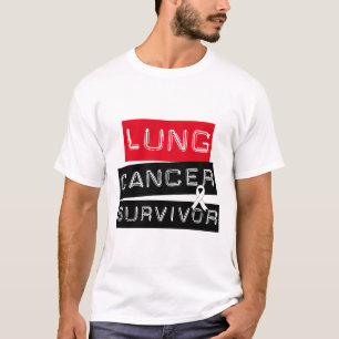 Camiseta Superviviente del cáncer de pulmón