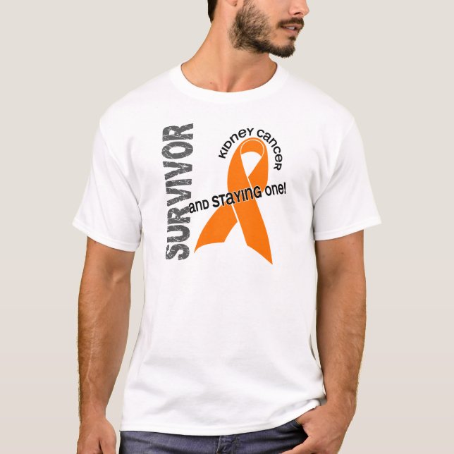 Camiseta Superviviente del cáncer del riñón (Anverso)