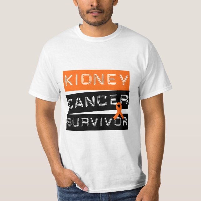 Camiseta Superviviente del cáncer del riñón (Anverso)