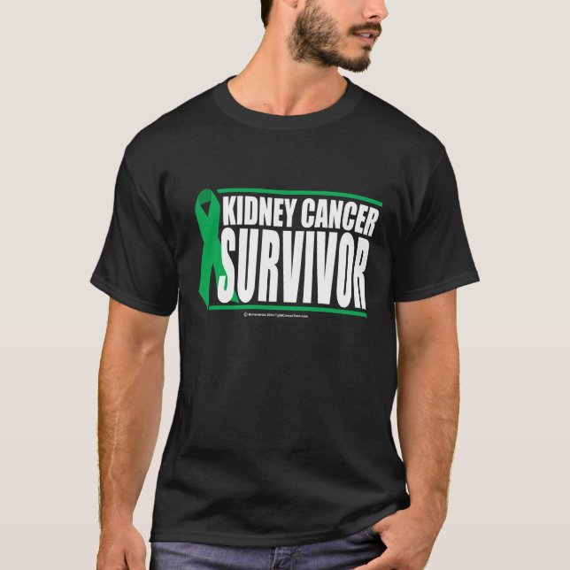Camiseta Superviviente del cáncer del riñón (Anverso)