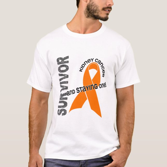 Camiseta Superviviente del cáncer del riñón (Anverso)
