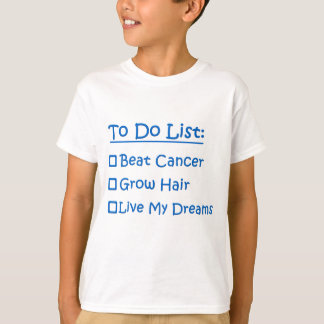 Camiseta Superviviente del cáncer para hacer la lista