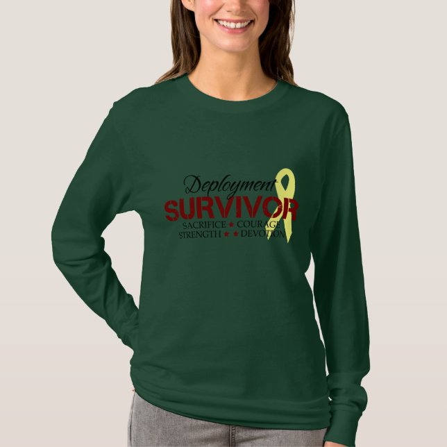 Camiseta Superviviente del despliegue (Anverso)
