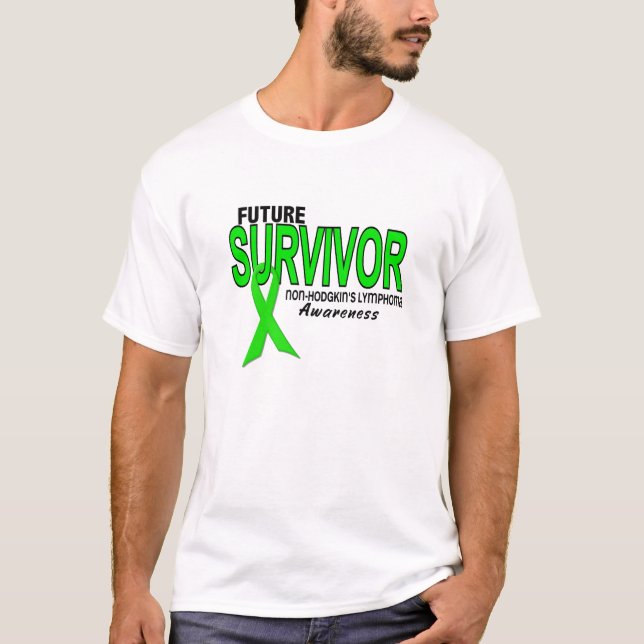 Camiseta Superviviente del futuro del linfoma de (Anverso)
