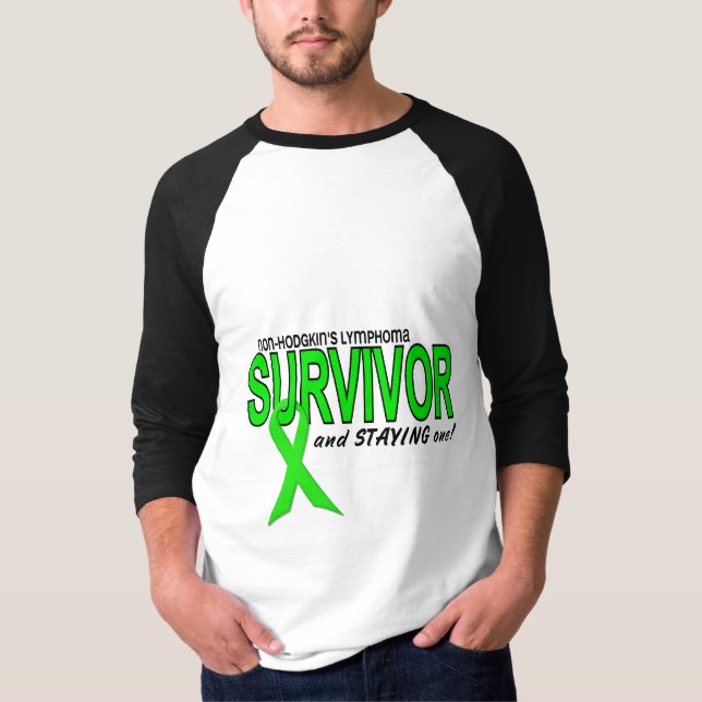 Camiseta ¡Superviviente del linfoma de Non-Hodgkins y (Anverso)