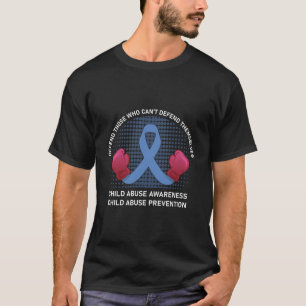 Camiseta Superviviente del maltrato infantil y prevención d