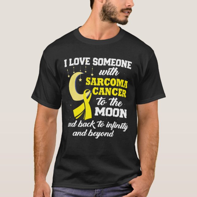 Camiseta Superviviente del sarcoma - conciencia del cáncer (Anverso)