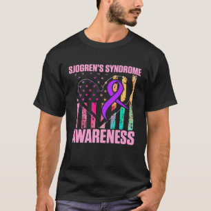 Camiseta Superviviente del síndrome de Sjögren aprende a se