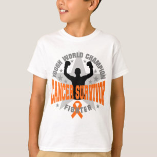 Camiseta Superviviente duro del campeón del mundo de la
