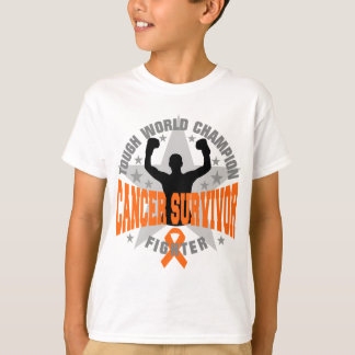 Camiseta Superviviente duro del campeón del mundo de la