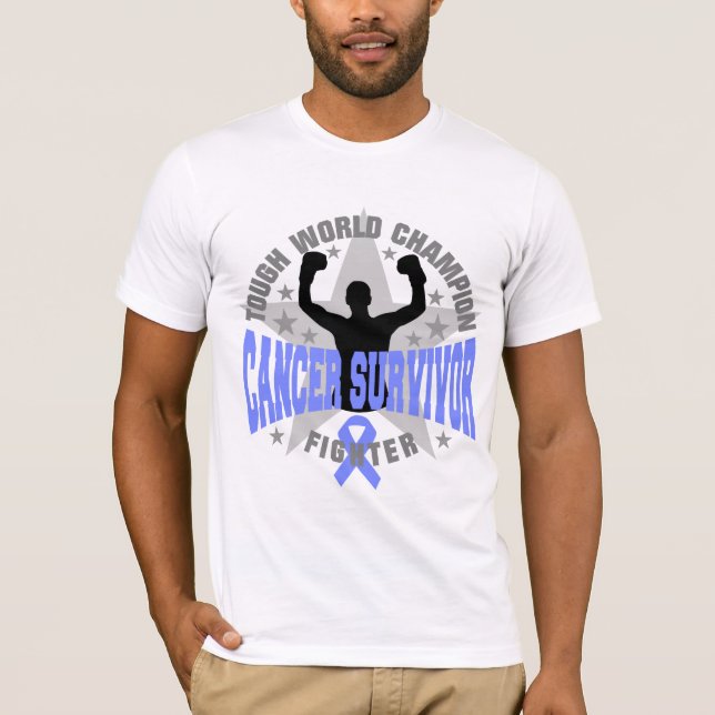 Camiseta Superviviente duro del campeón del mundo del (Anverso)
