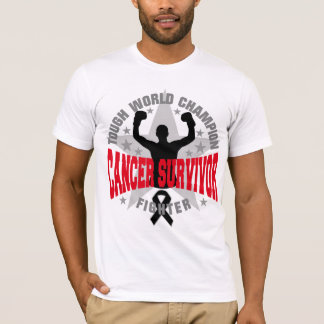 Camiseta Superviviente duro del campeón del mundo del