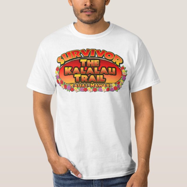 Camiseta Superviviente: El rastro de Kalalau (Anverso)