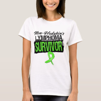 Camiseta Superviviente fresco del linfoma Non-Hodgkin
