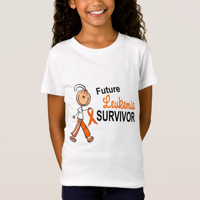 Camiseta Superviviente futuro SFT de la leucemia (Anverso)