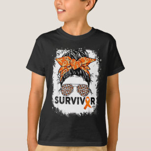 Camiseta Superviviente Guerrera de Moño Desordenado Concien