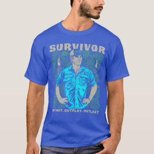 Camiseta Superviviente Jeff Outwit Outplay Outlast Oficialm