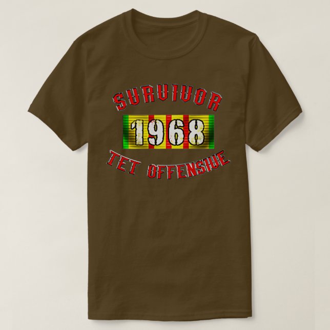 Camiseta Superviviente ofensiva TET de 1968 (Diseño del anverso)