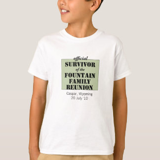 Camiseta Superviviente oficial de la unión familiar - Wyomi