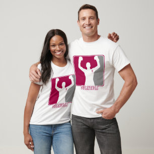 Camiseta Superviviente que gana del cáncer de garganta