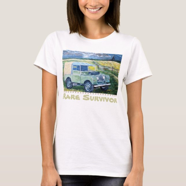 Camiseta Superviviente raro (Anverso)