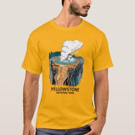 Camiseta Supervolcán del Parque Nacional Yellowstone