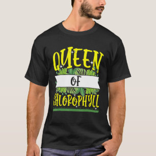 Camiseta Suplema De La Reina De La Biología De Clorofila
