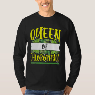 Camiseta Suplema De La Reina De La Biología De Clorofila