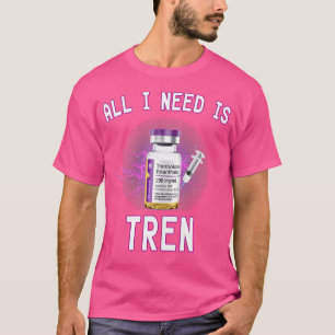 Camiseta Suplemento Gracioso Todo Lo Que Necesito Es Tren B