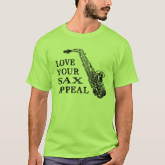 Camiseta súplica del saxofón