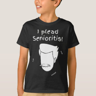 Camiseta Suplico Senioristis. Anciano Hombre Mujer Envejeci