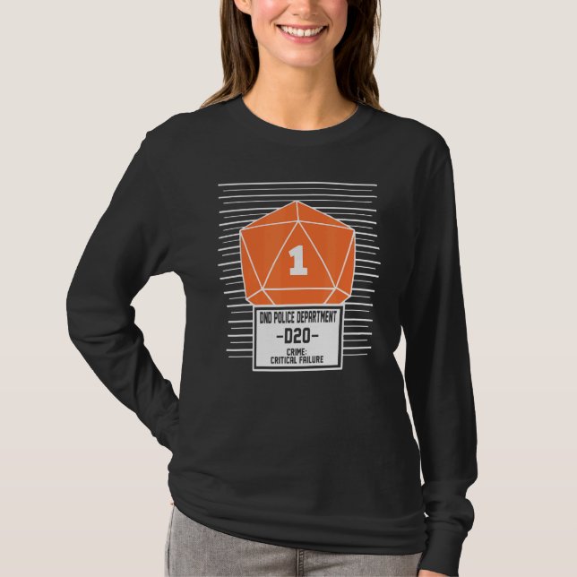 Camiseta Supongo que moriré Dungeon Nerdy Gamer D20 Tableto (Anverso)