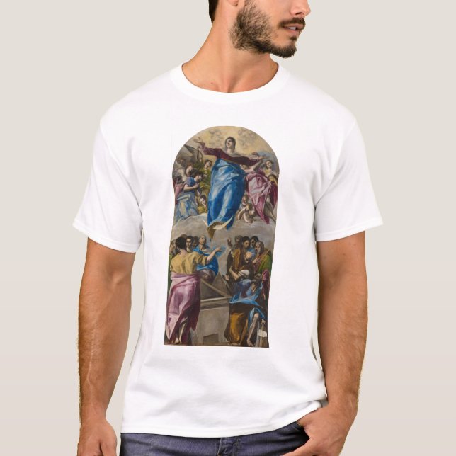 Camiseta Suposición de la Virgen de El Greco (Anverso)