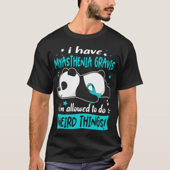 Camiseta Support Myasthenia Gravis Awareness Gifts (Anverso)