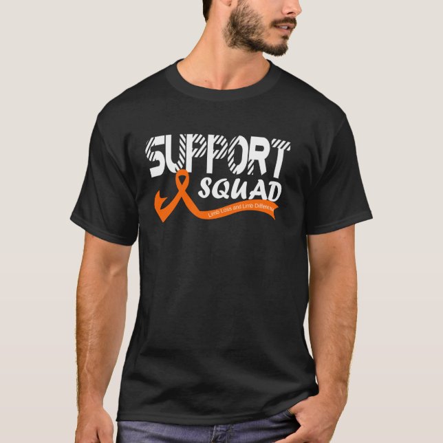 Camiseta Support Squad Limb Loss and Limb Difference Awaren (Anverso)