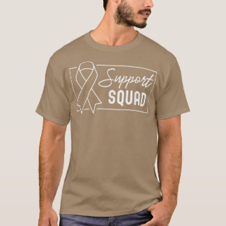 Camiseta Support Squad Orange Warrior ADHD Awareness1215