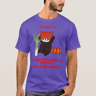 Camiseta Support The Red Panda
