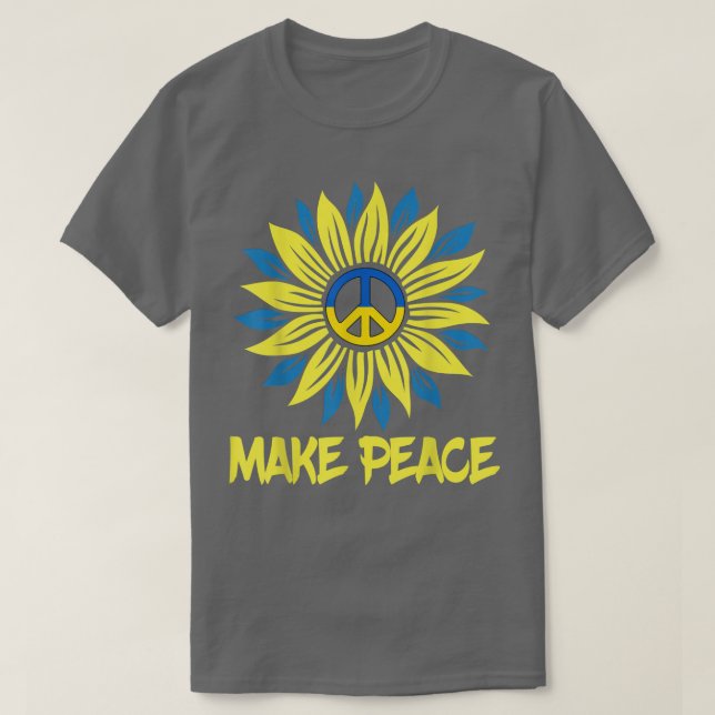 Camiseta Support Ukraine Stand With Ukraine Ukrainian Flag  (Diseño del anverso)