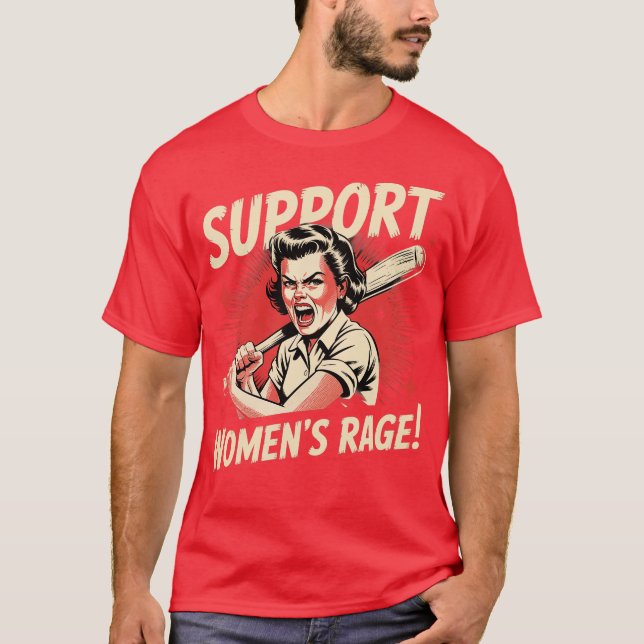 Camiseta Support Women’s Rage (Anverso)