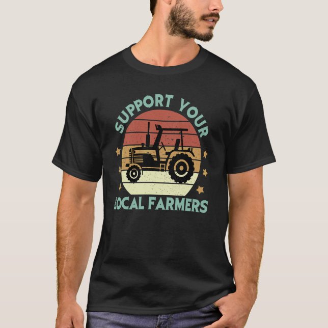Camiseta Support Your Local Farmer (Anverso)