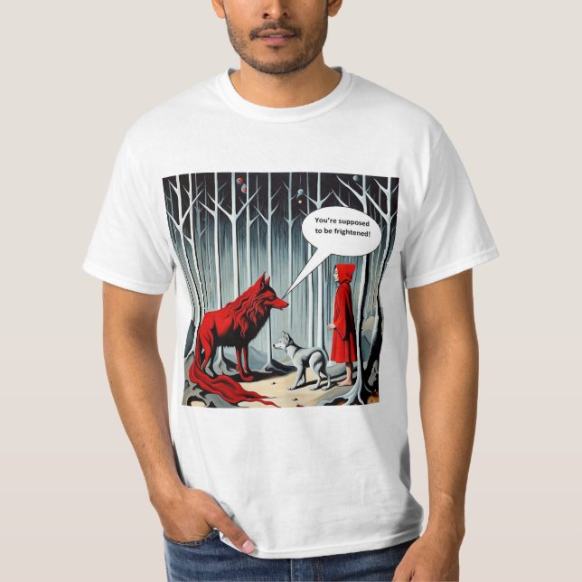 Camiseta Supposed to be frightened (Anverso)