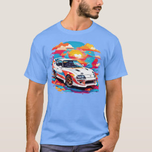 Camiseta Supra de Toyota Blanca