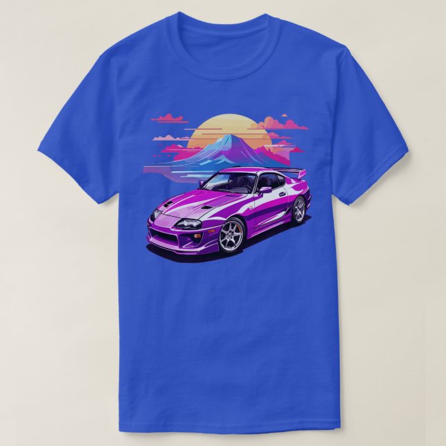 Camiseta Supra Purple Toyota (Diseño del anverso)