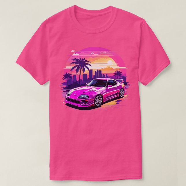 Camiseta Supra Purple Toyota 1 (Diseño del anverso)