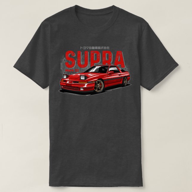 Camiseta Supra roja MK3 (Diseño del anverso)