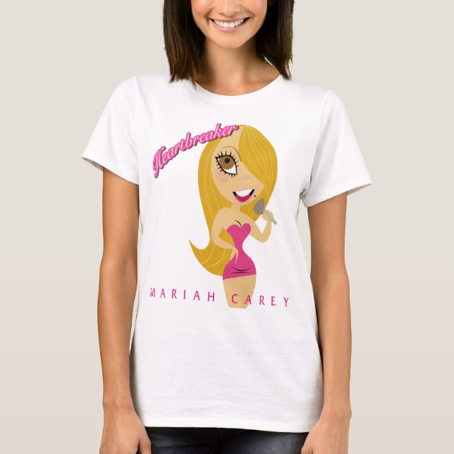Camiseta suprema mariah carey (Anverso)