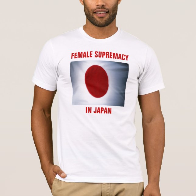 CAMISETA SUPREMACIA FEMENINA EN JAPÓN (Anverso)